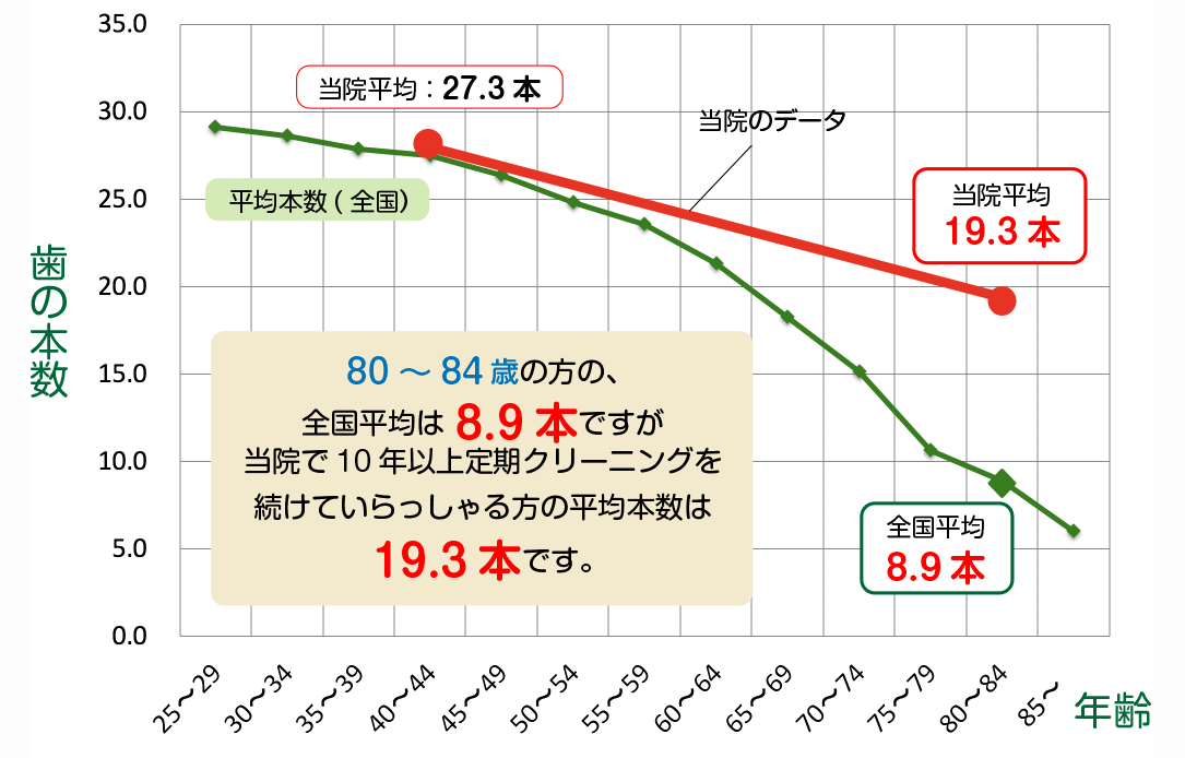 歯の寿命