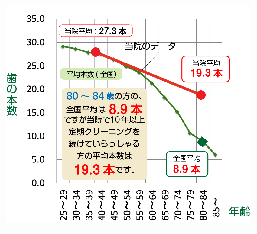 歯の寿命